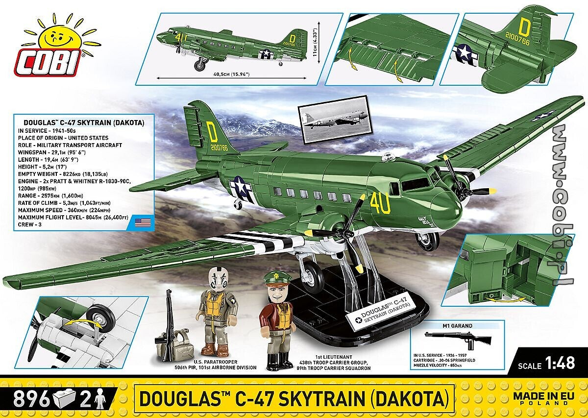 Cobi Douglas C-47 Skytrain Dakota COBI-5743