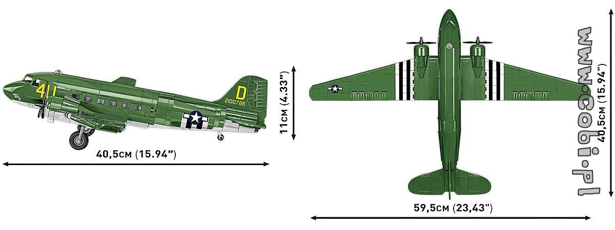 COBI-5743 Douglas C-47 Skytrain Dakota