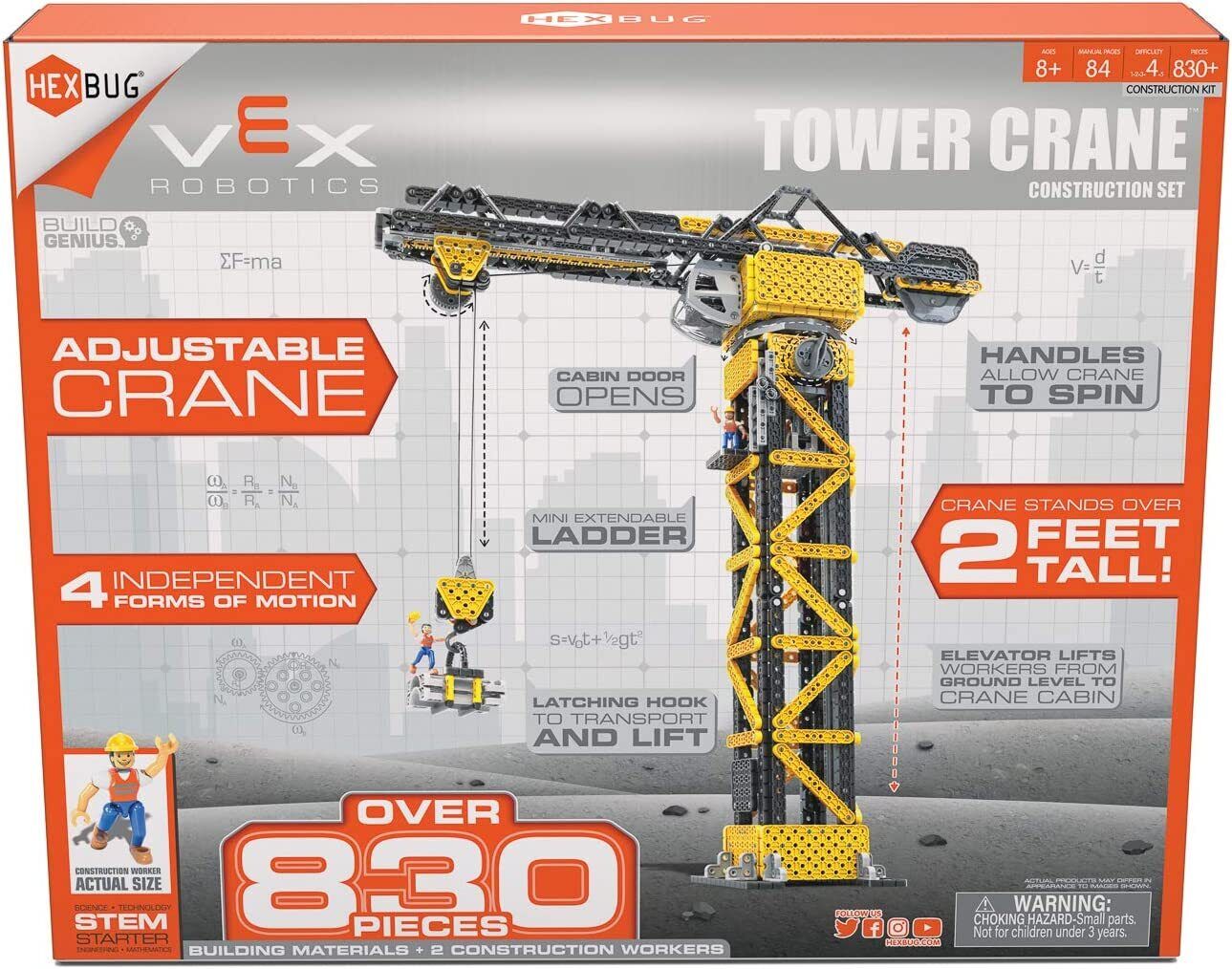 HEXBUG VEX Robotics Tower Crane Construction Set