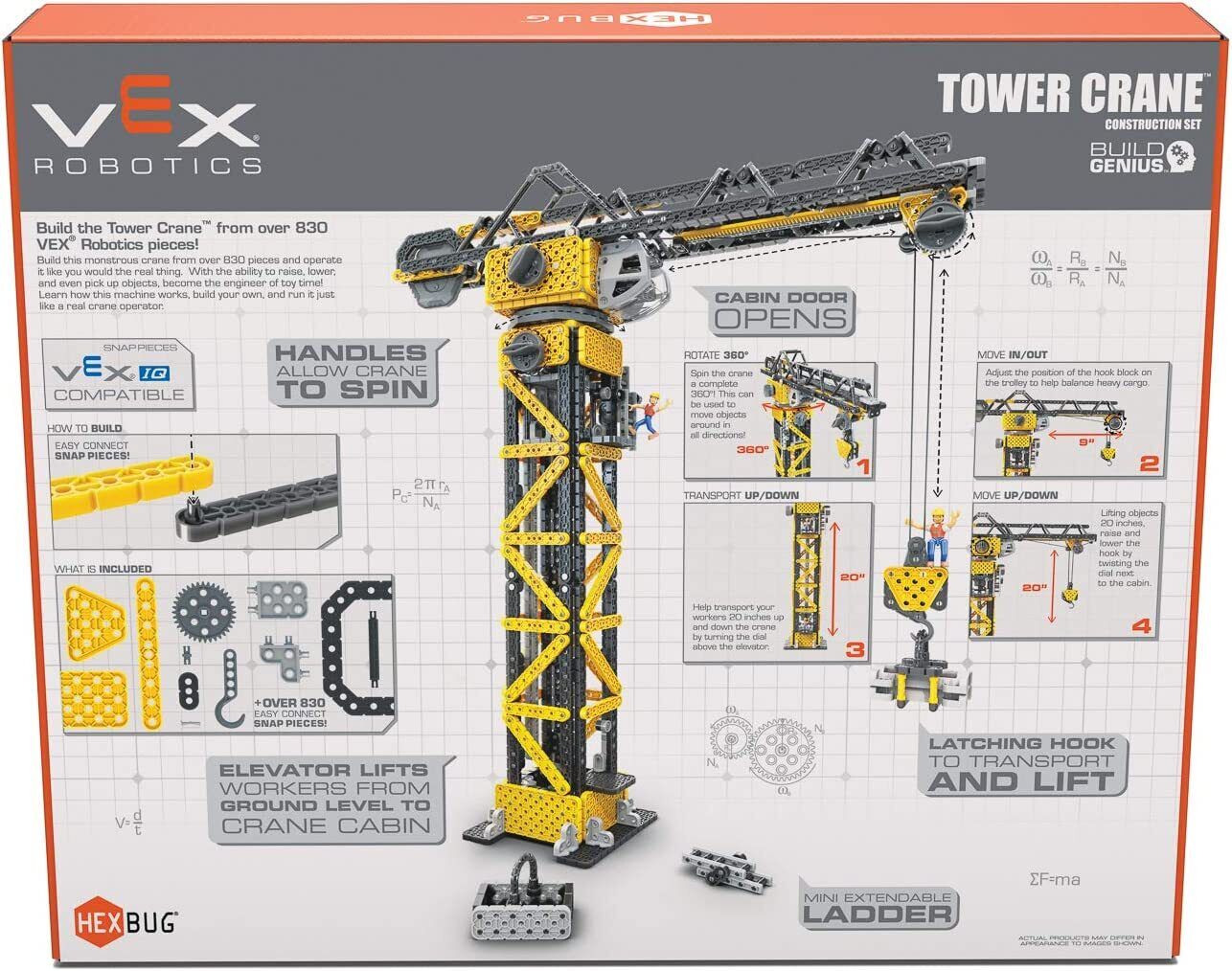 HEXBUG VEX Robotics Tower Crane Construction Set