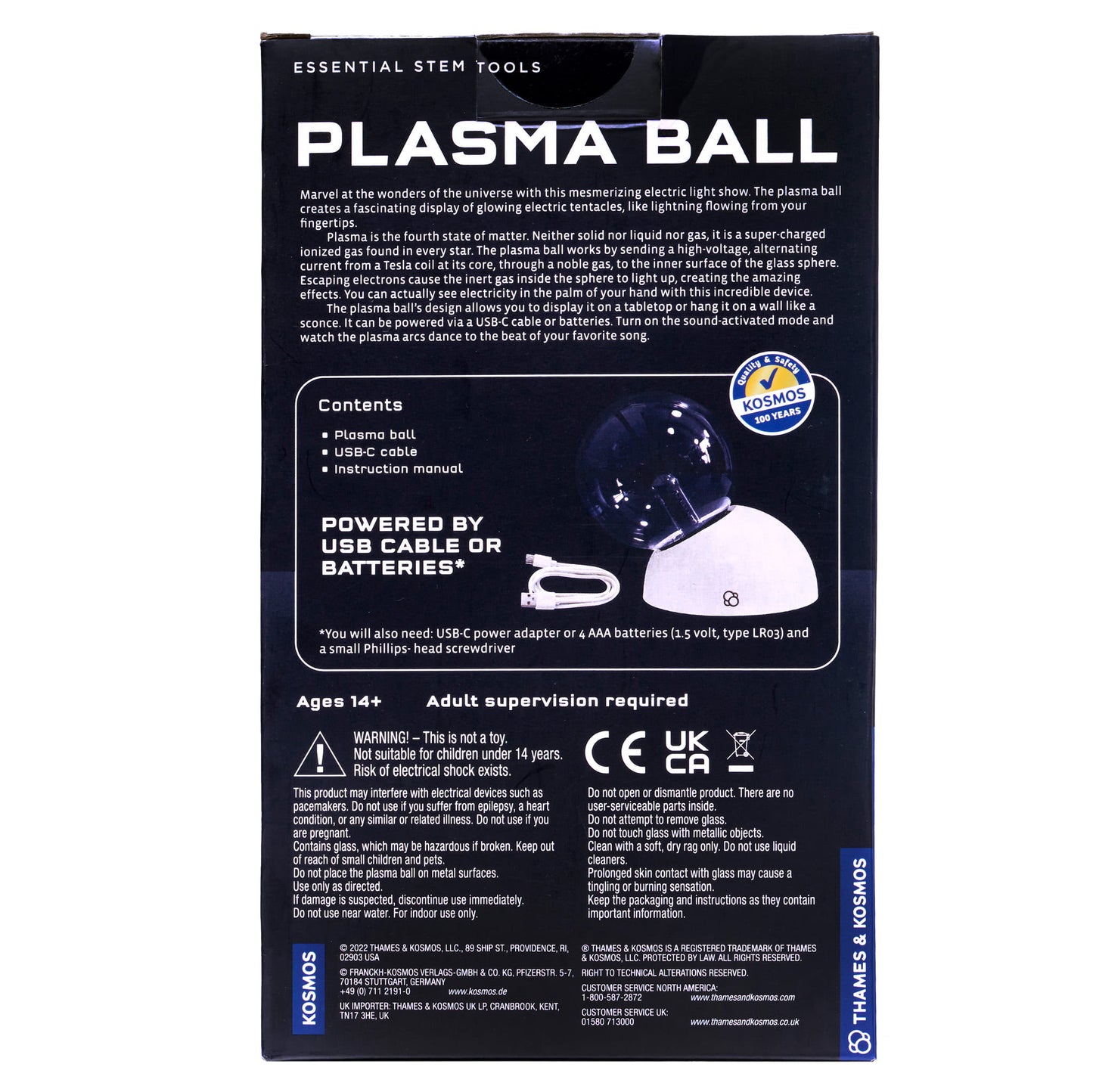 Thames & Kosmos Plasma Ball 678001