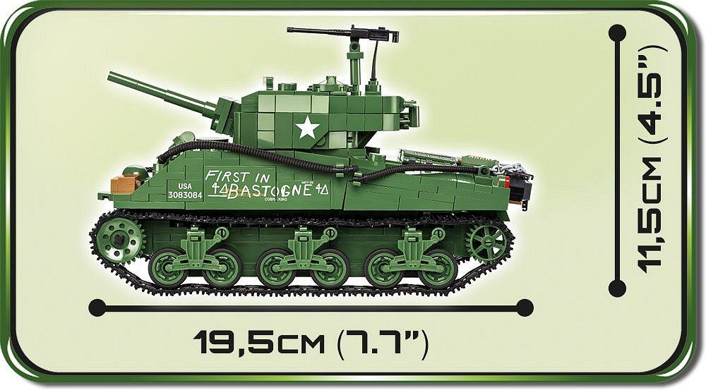 COBI-2550 Sherman M4A3E2 Jumbo