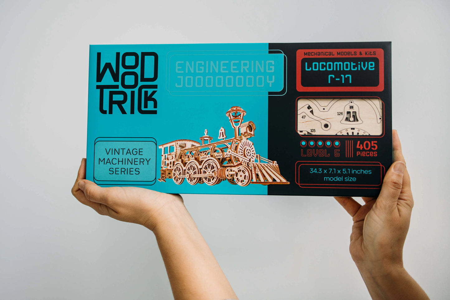 Wood Trick Locomotive R17 WDTK022