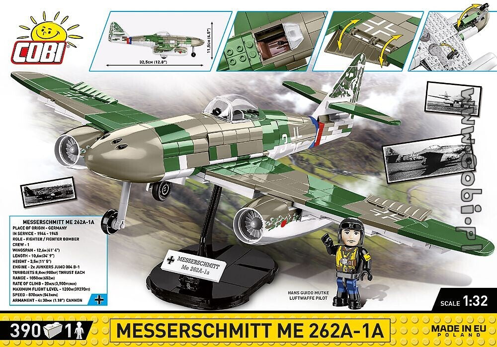 COBI-5721 Messerschmitt Me262 A-1a