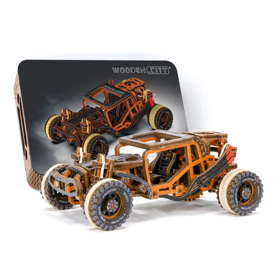 Wooden City  Buggy Limited Edition 3D Wooden Car Puzzle – LE008