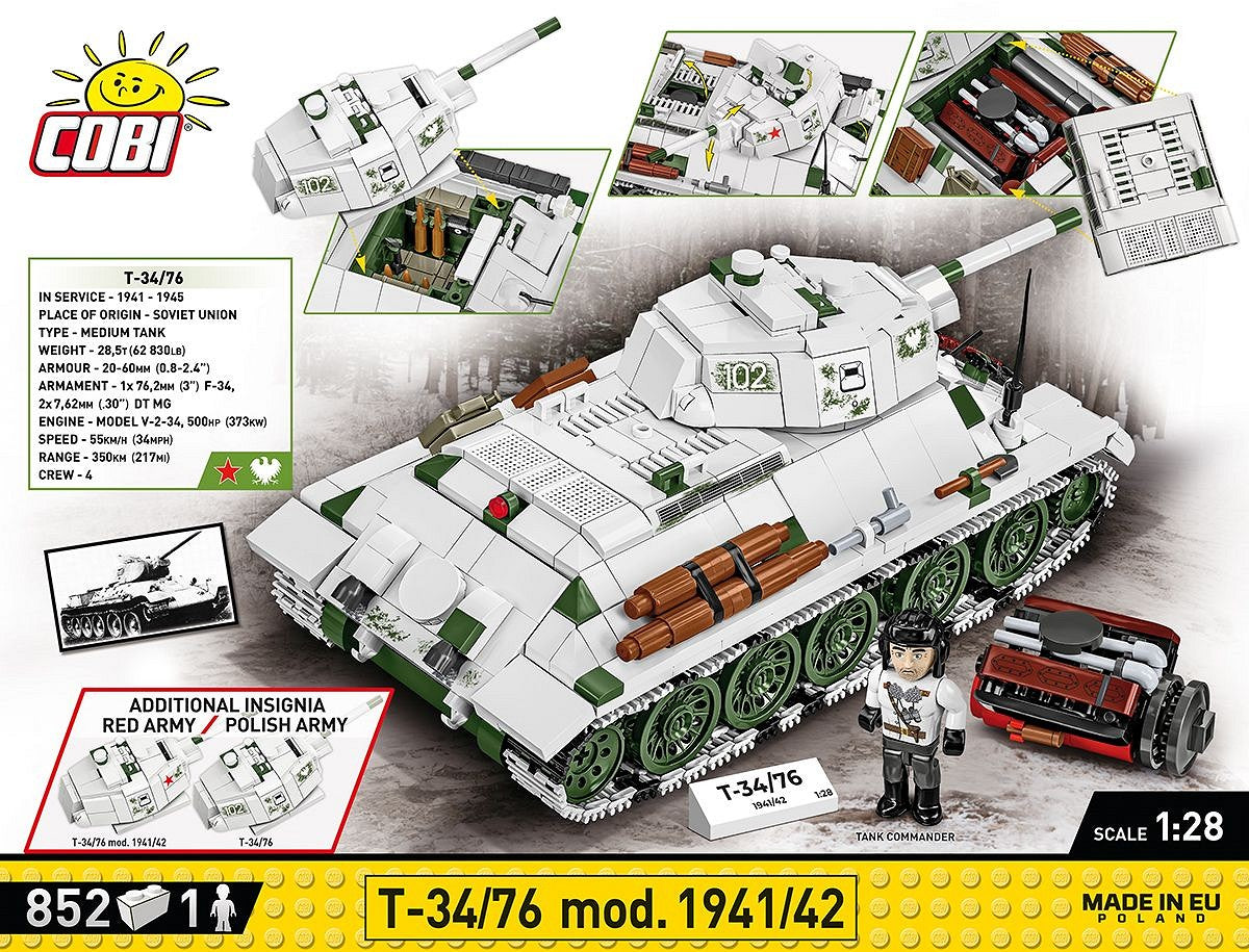 COBI-2595 T-34/76 mod. 1941/42