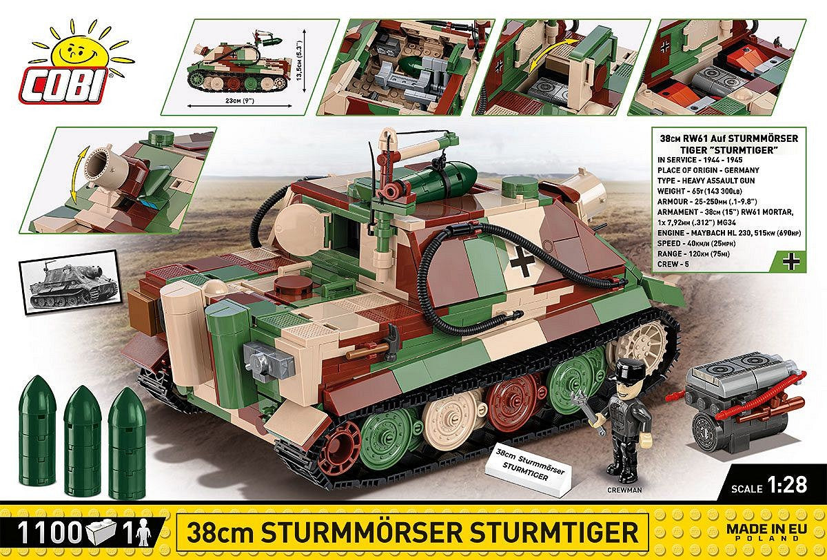 COBI-2585 Sturmmörser Sturmtiger