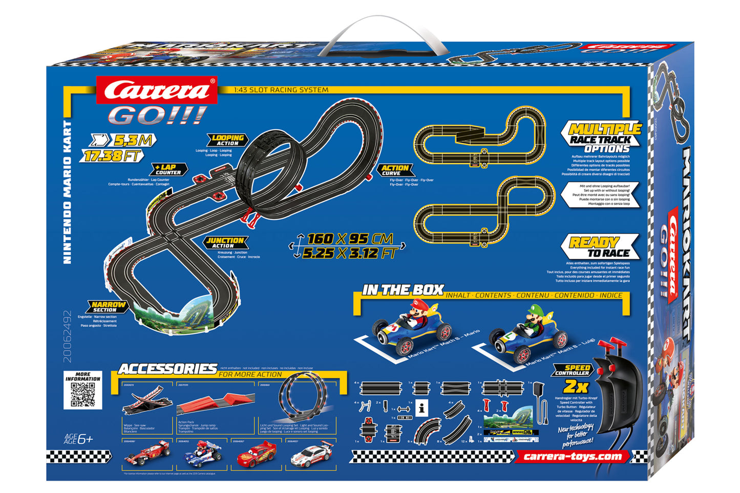 Carrera GO !!! Mario Kart™ - Mach 8 (5.3m)