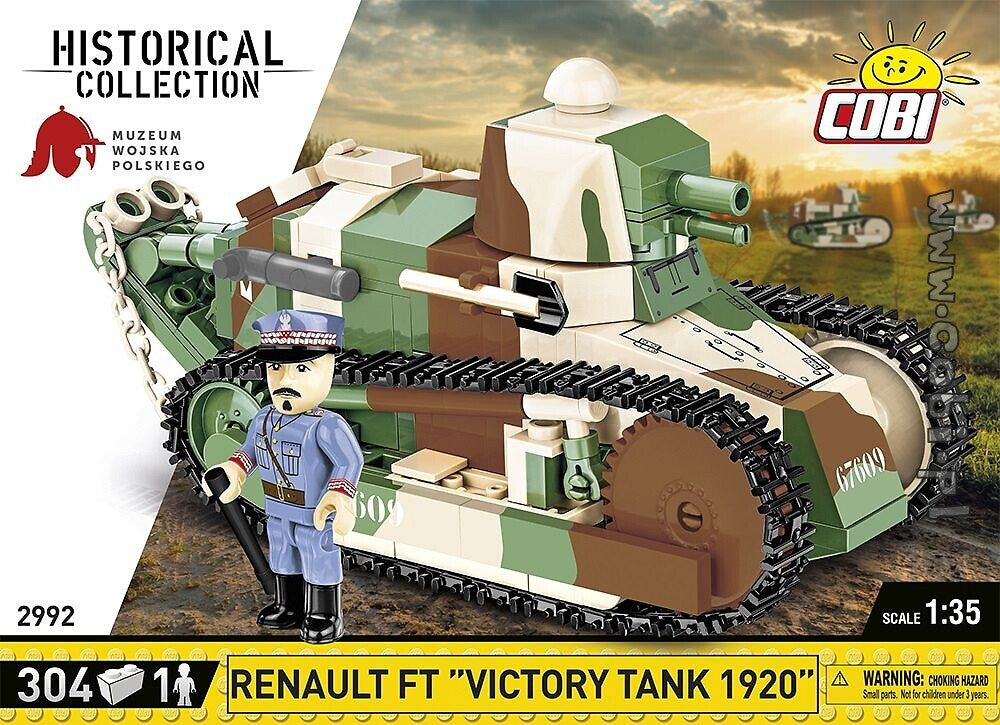 COBI-2992 Renault FT "Victory Tank 1920"