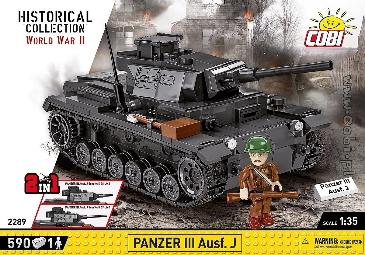 COBI-2289 Panzer III Ausf.J