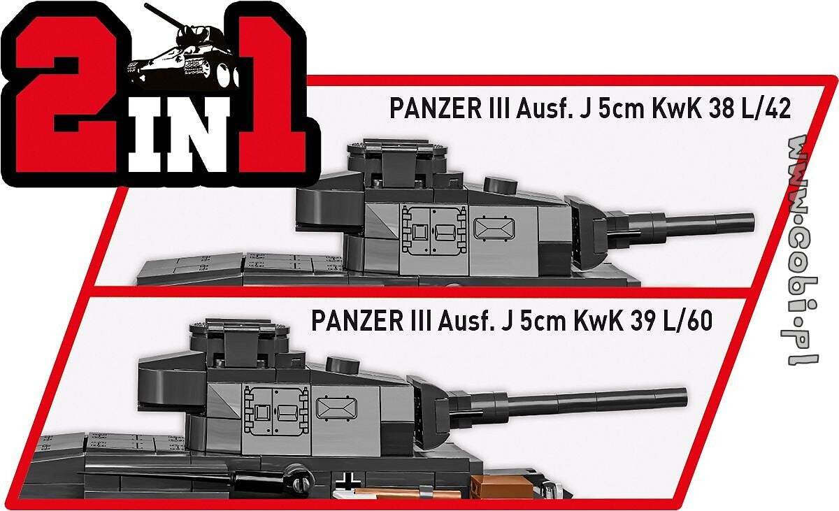 COBI-2289 Panzer III Ausf.J
