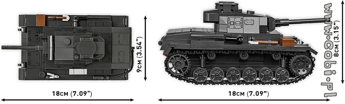 COBI-2289 Panzer III Ausf.J