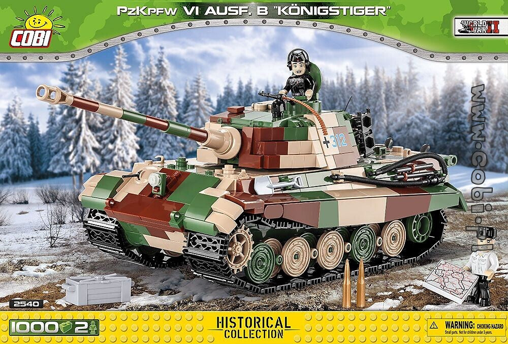 Cobi Panzerkampfwagen VI Ausf. B Königstiger ( King / Royal Tiger ) COBI-2540