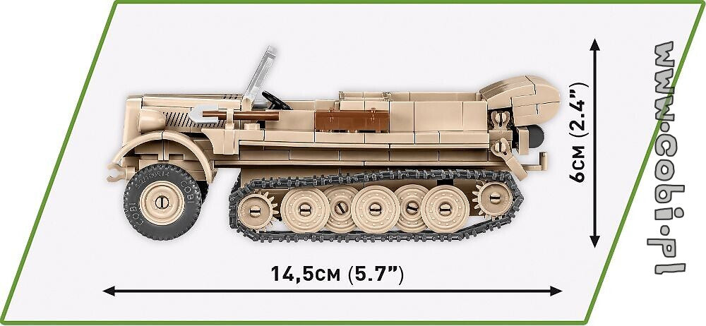 COBI-2273 Sd.Kfz 10 Demag D7