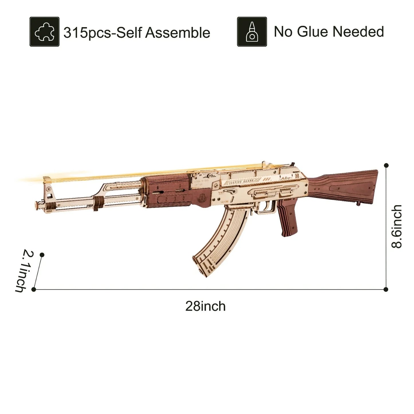 ROKR AK-47 Assault Rifle LQ901