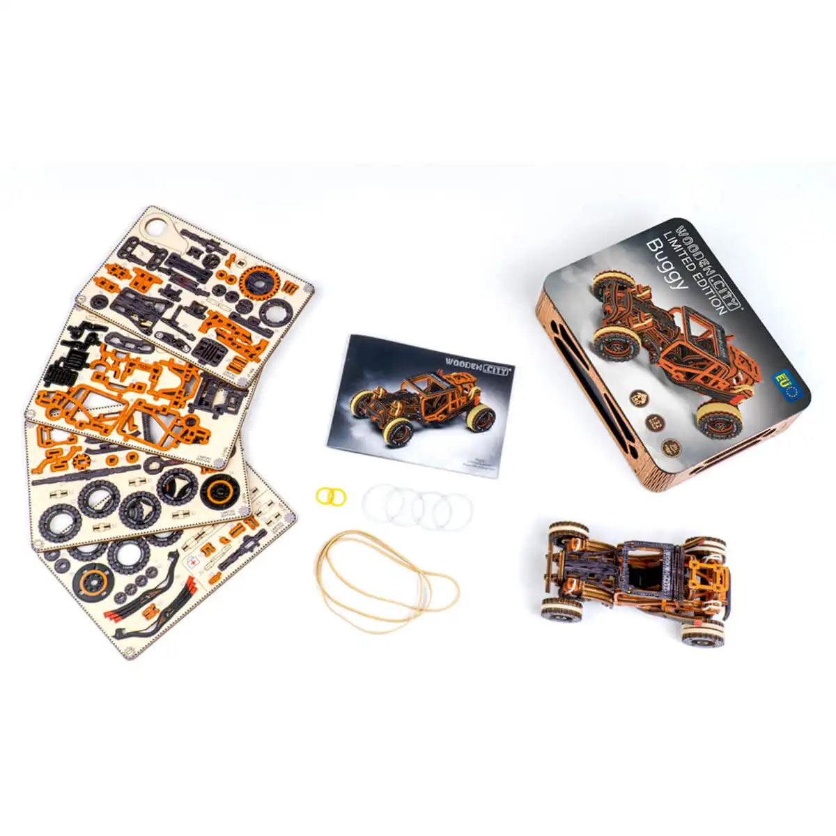 Wooden City Buggy Limited Edition 3D Wooden Car Puzzle – LE008