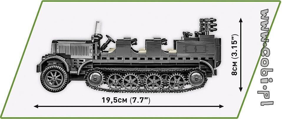 Cobi Sd.Kfz. 7 Half-Track  COBI-2275