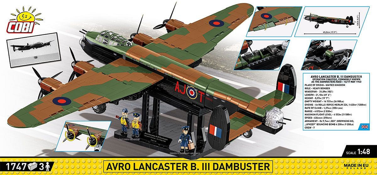 COBI-5758 Avro Lancaster B. III Dambuster - Executive Edition