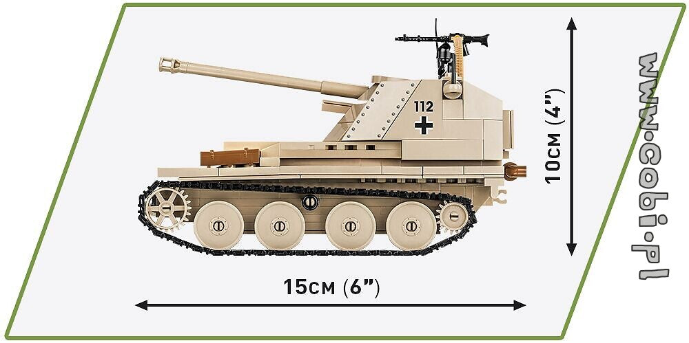 COBI-2282 Marder III Ausf.M (Sd.Kfz.138)