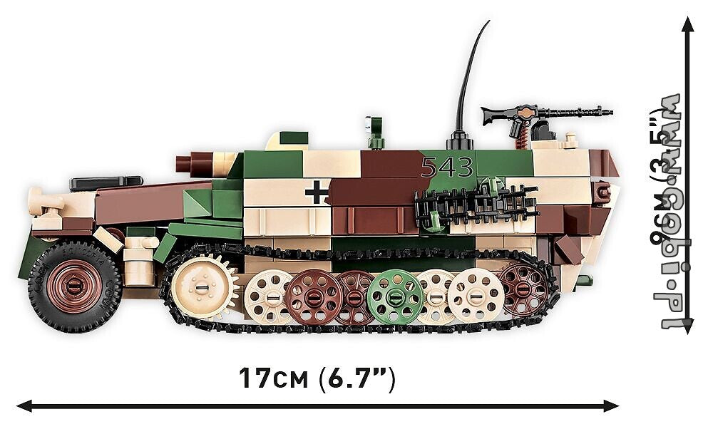 COBI-2283 Sd.Kfz. 251/9 Stummel