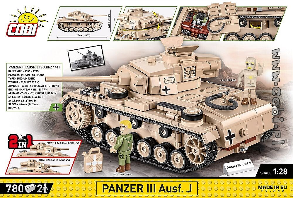 COBI-2562 Panzer III Ausf. J