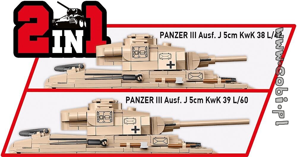 COBI-2562 Panzer III Ausf. J