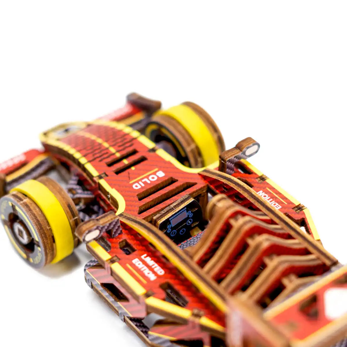 Wooden City Bolid Limited Edition 3D Wooden Car Puzzle – LE003