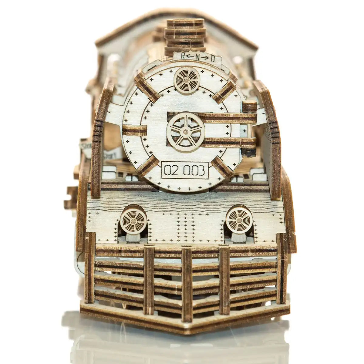 Wooden City Wooden Express With Rails 3D Wooden Train Puzzle – WR321