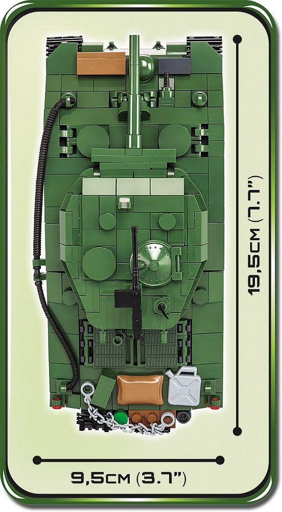 COBI-2550 Sherman M4A3E2 Jumbo