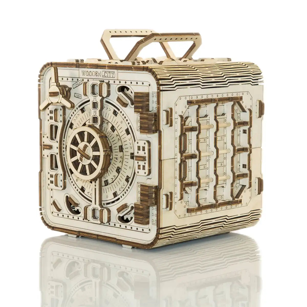 Wooden City Safe 3D Wooden Box Puzzle – WR322