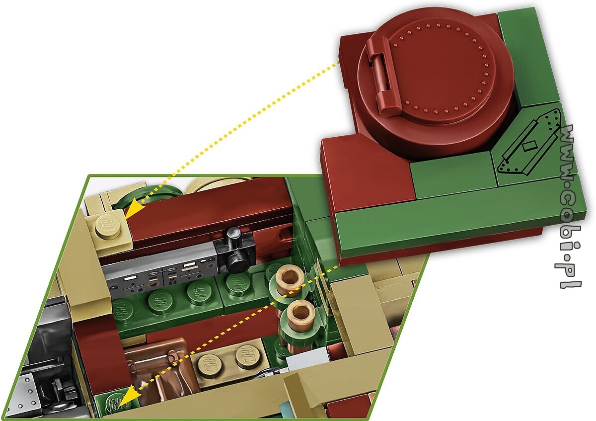 Cobi Sturmgeschütz IV Sd.Kfz.167  COBI-2576