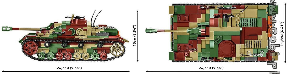 Cobi Sturmgeschütz IV Sd.Kfz.167  COBI-2576