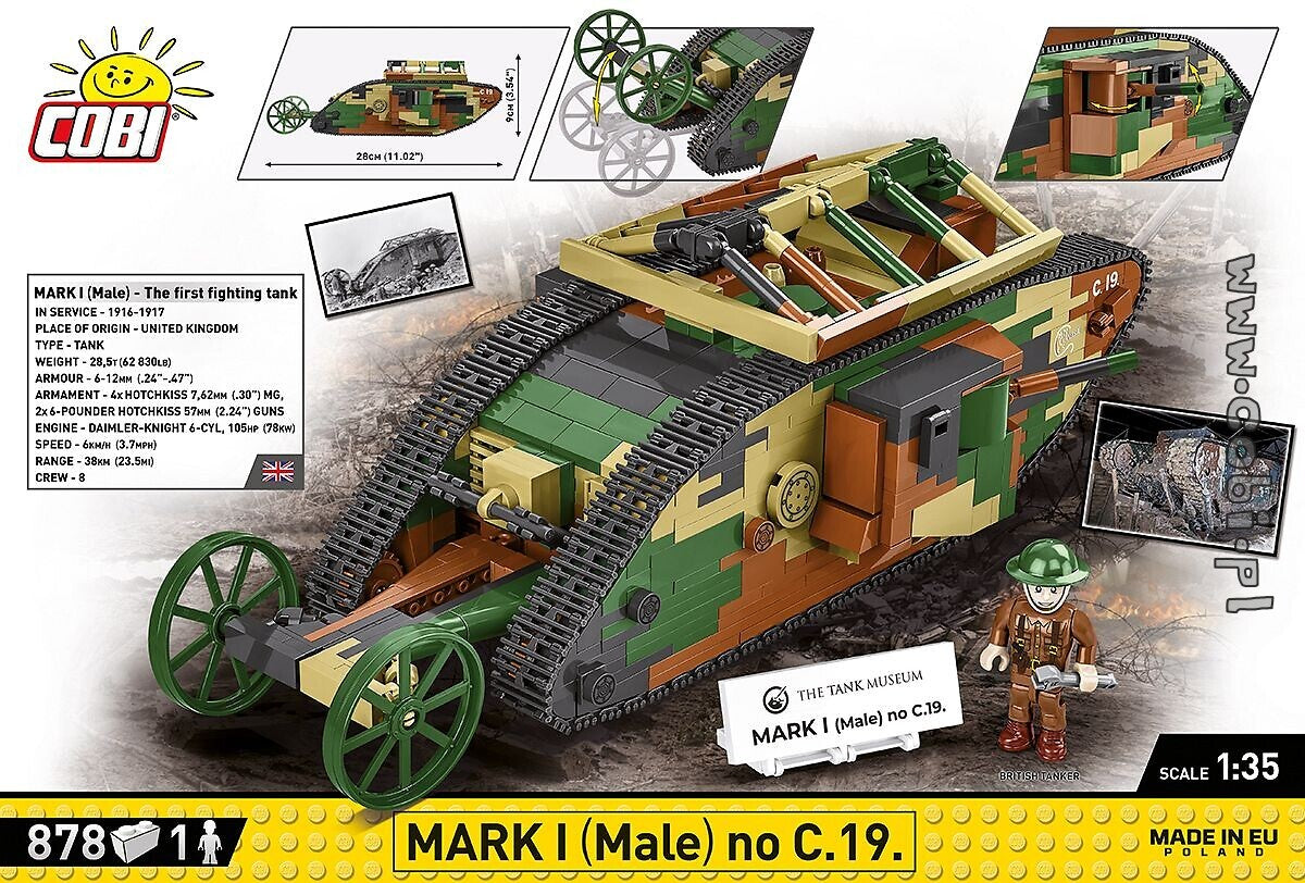 Cobi Mark I Male no C.19 COBI-2993