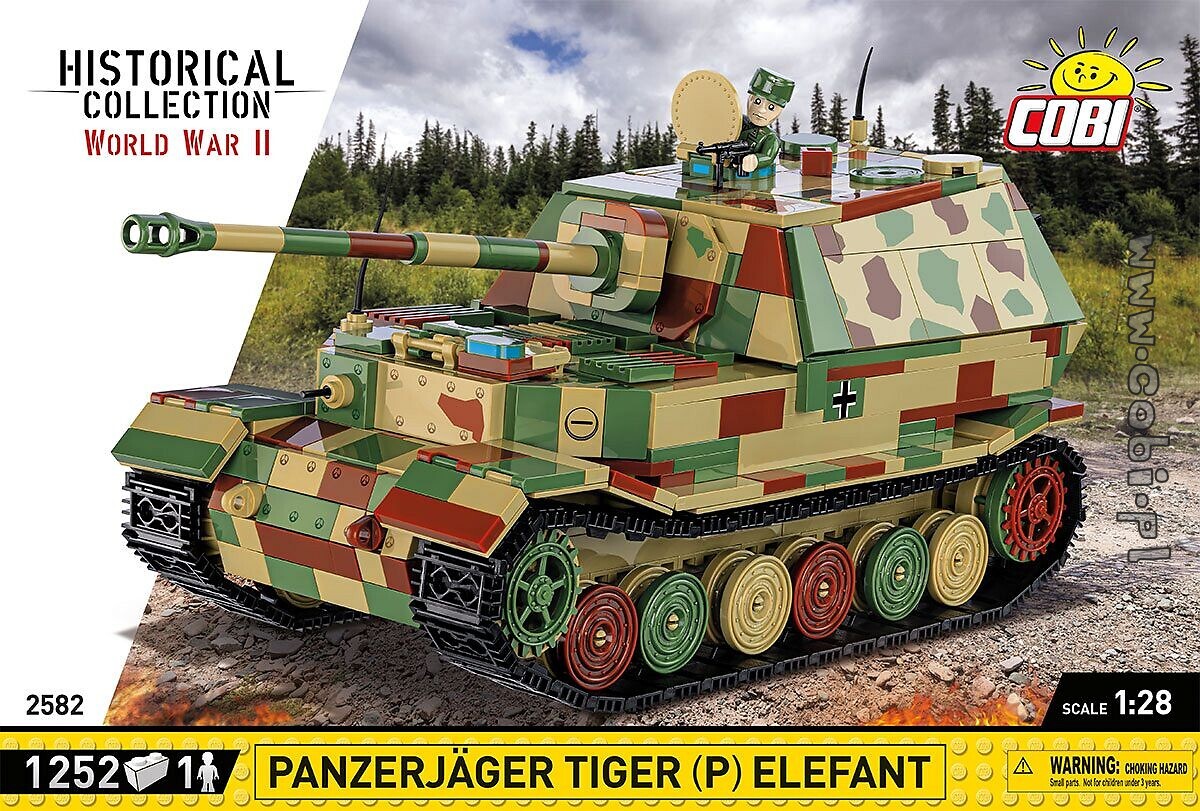 COBI-2582 Panzerjäger Tiger (P) Elefant