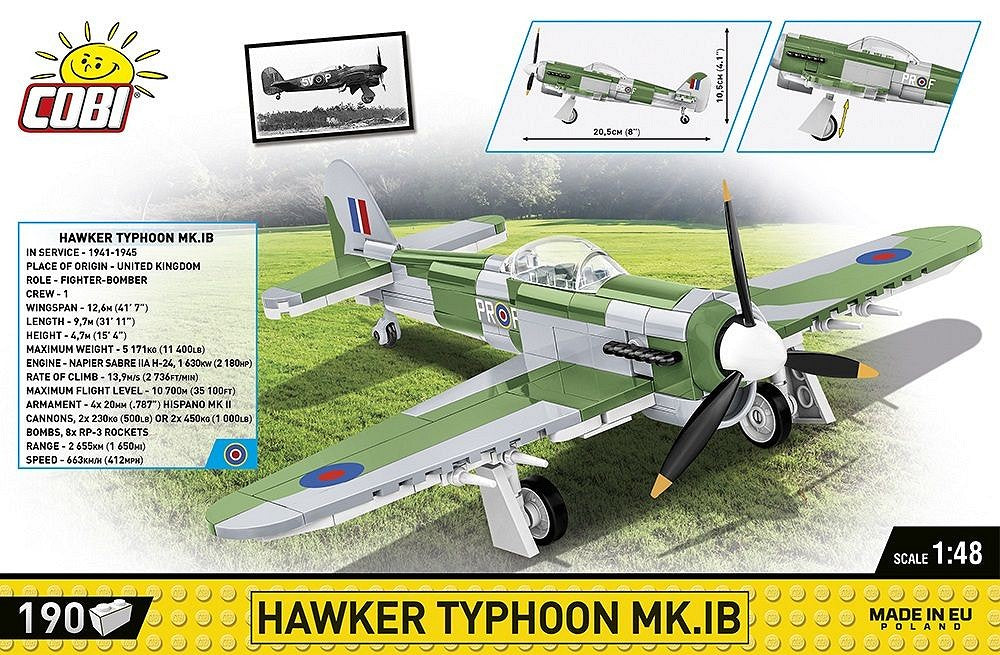 COBI-5864 Hawker Typhoon Mk.1B