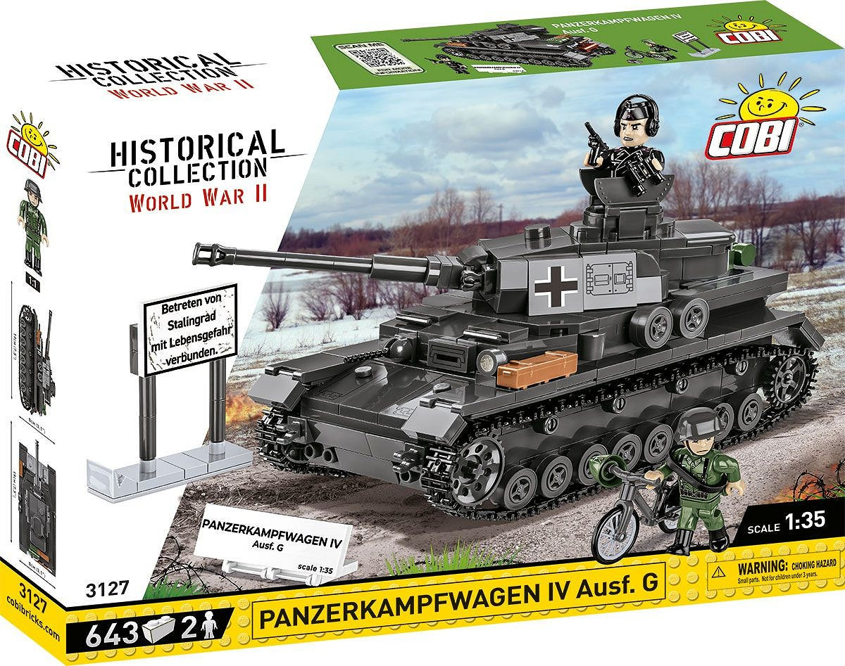 COBI-3127 Panzerkampfwagen IV Ausf.G
