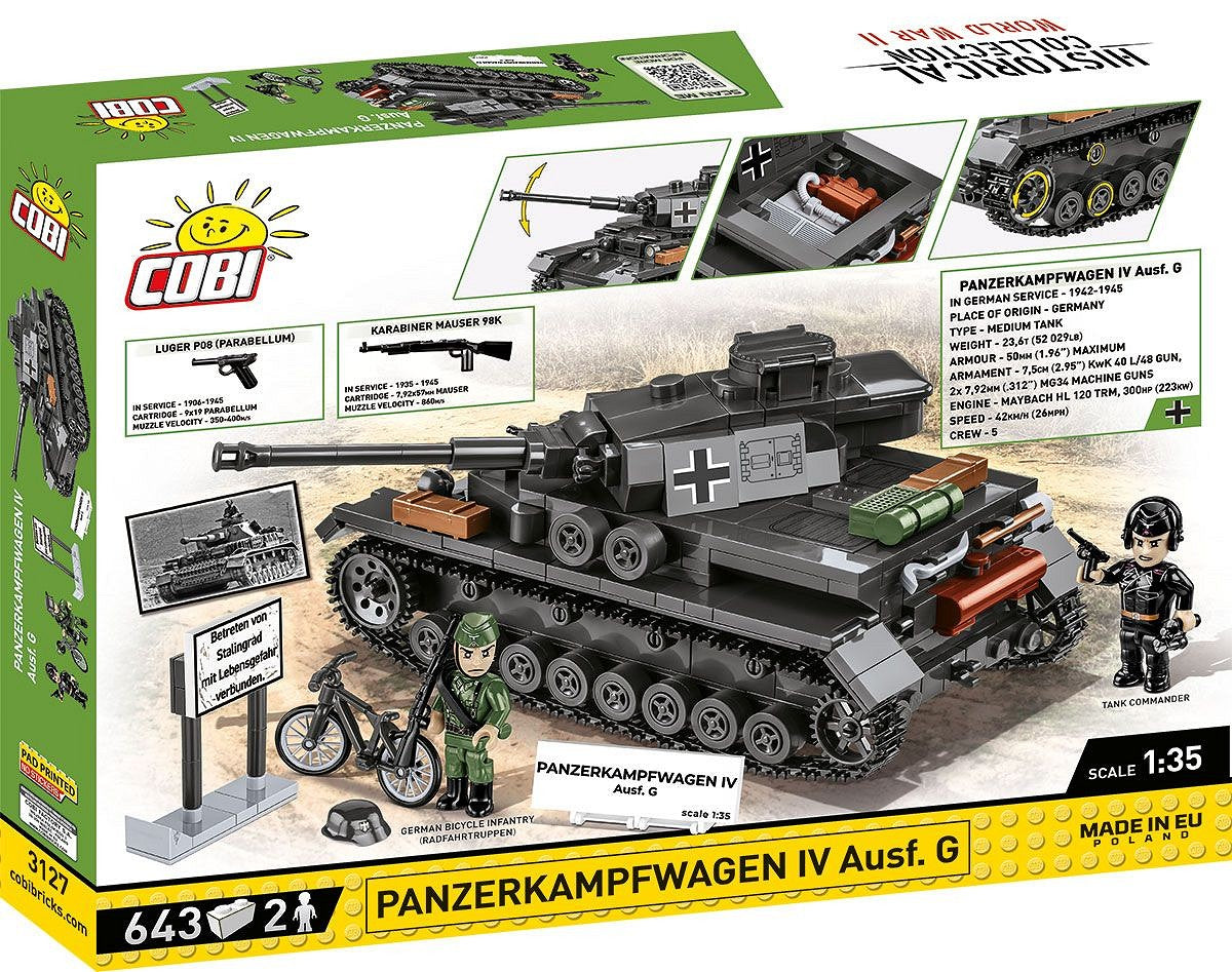 COBI-3127 Panzerkampfwagen IV Ausf.G