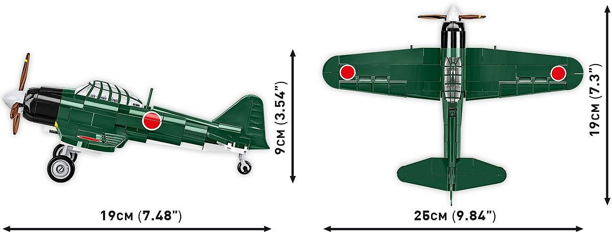 COBI-5861 Mitsubishi A6M2 "Zero"