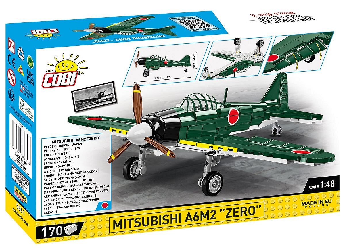COBI-5861 Mitsubishi A6M2 "Zero"