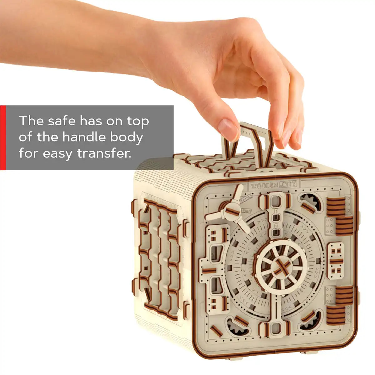 Wooden City Safe 3D Wooden Box Puzzle – WR322