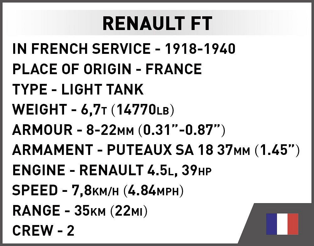 COBI-2991 Renault FT