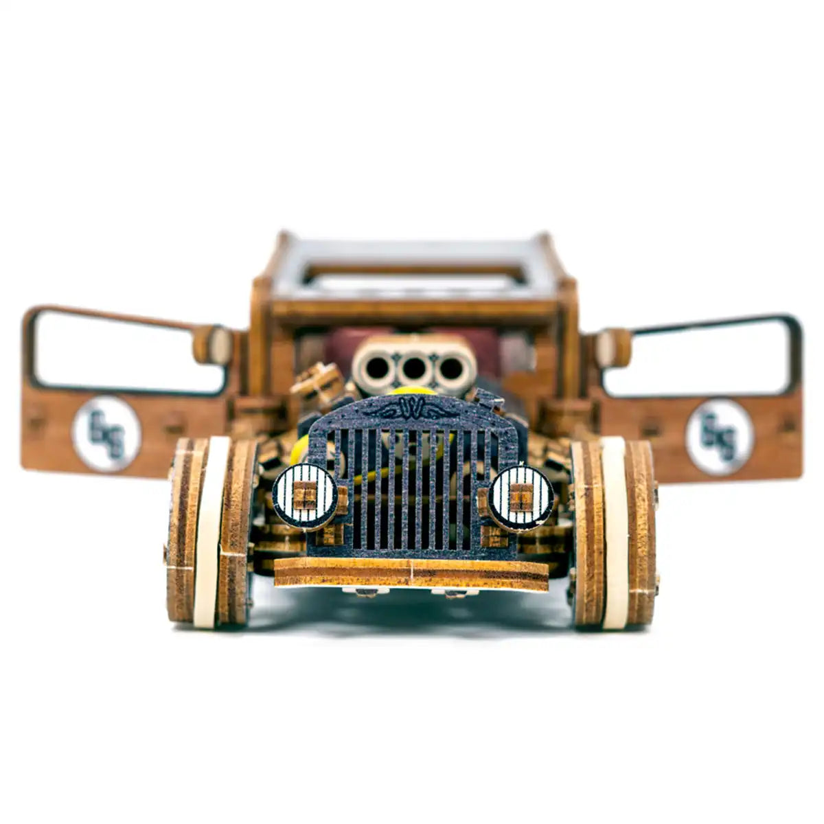 Wooden City Hot Rod Limited Edition 3D Wooden Car Puzzle – LE001