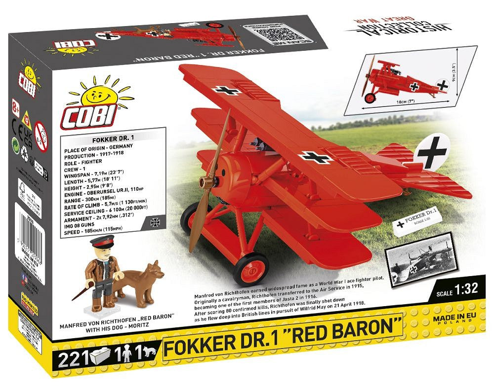 COBI-2996 Fokker Dr.1 Red Baron