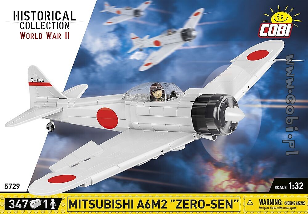 COBI-5729 Mitsubishi A6M2 "Zero-Sen"