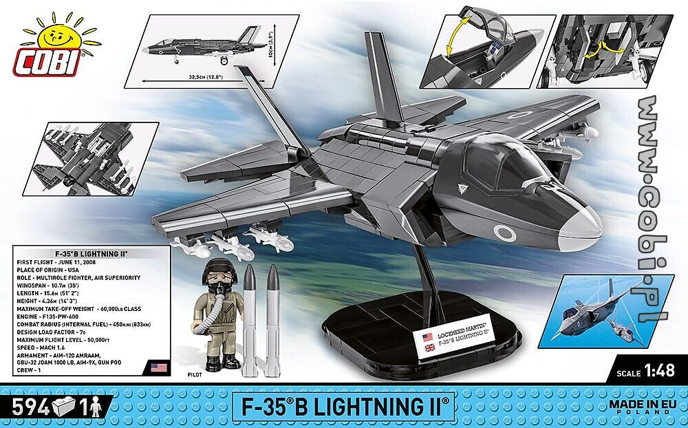 Cobi F-35B Lightning II Royal Air Force COBI-5830