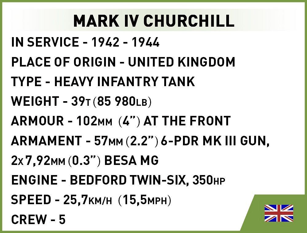 COBI-3128 Mark IV Churchill