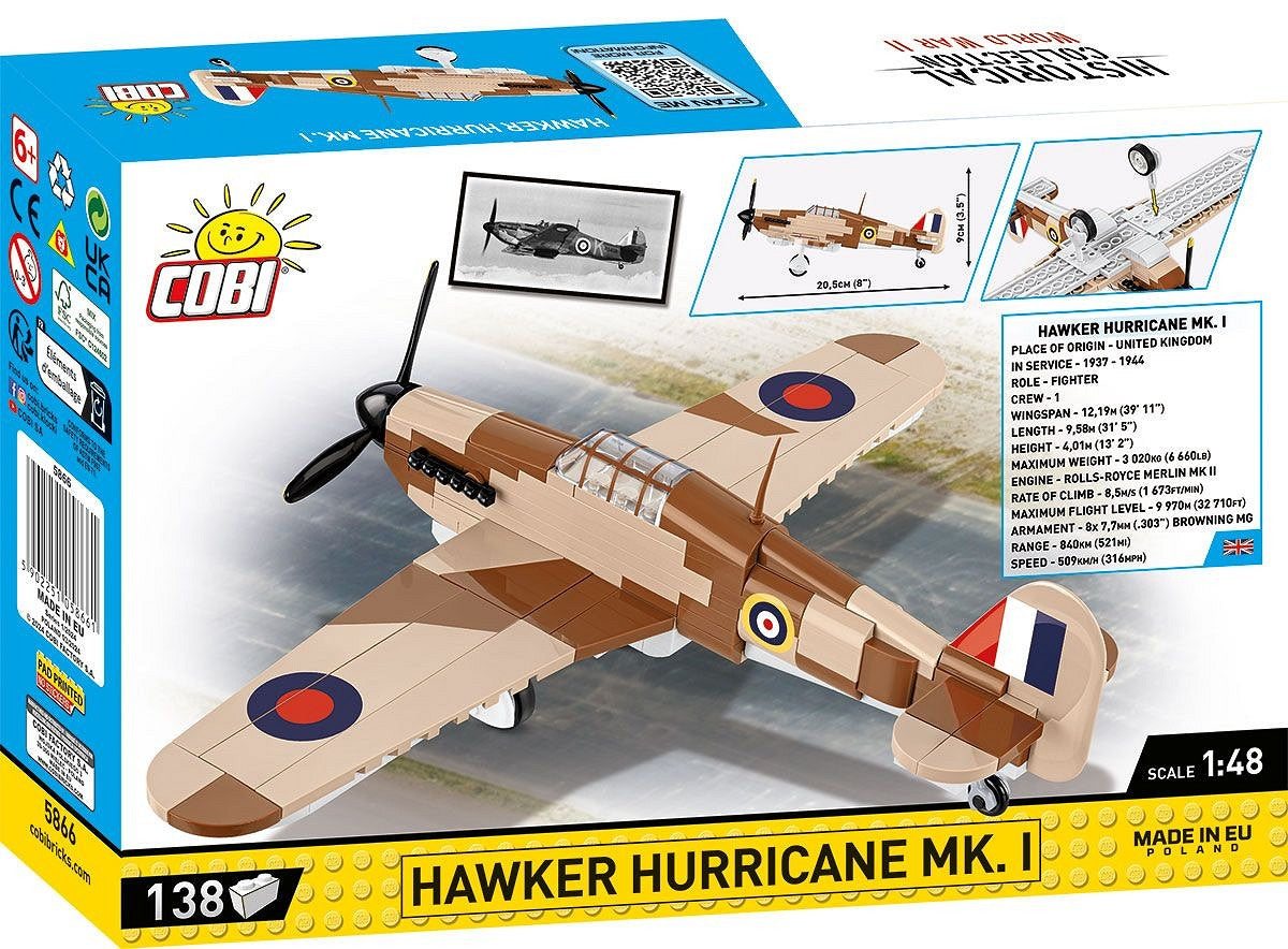 COBI-5866 Hawker Hurricane Mk.1