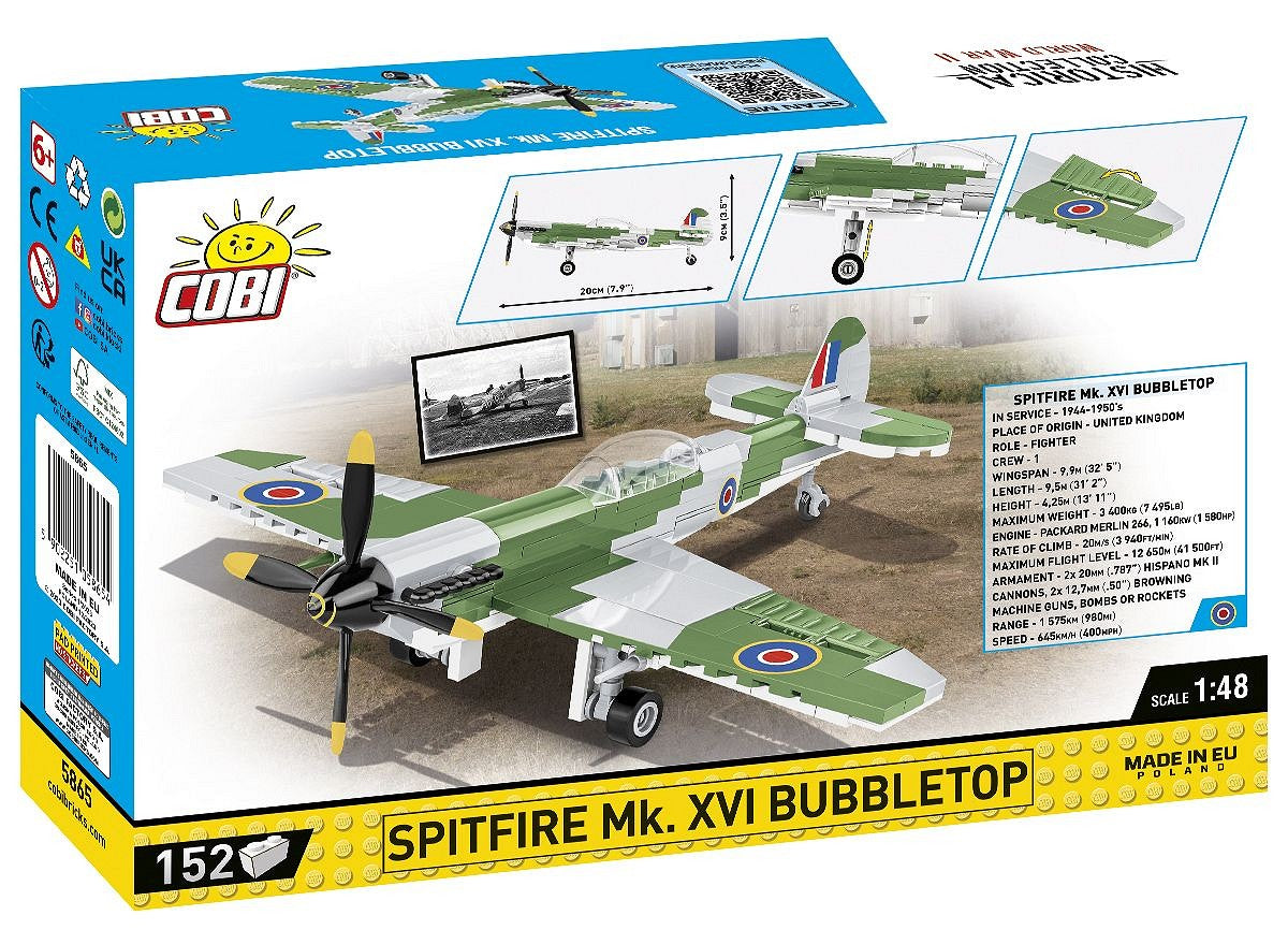 COBI-5865 Spitfire Mk. XVI Bubbletop