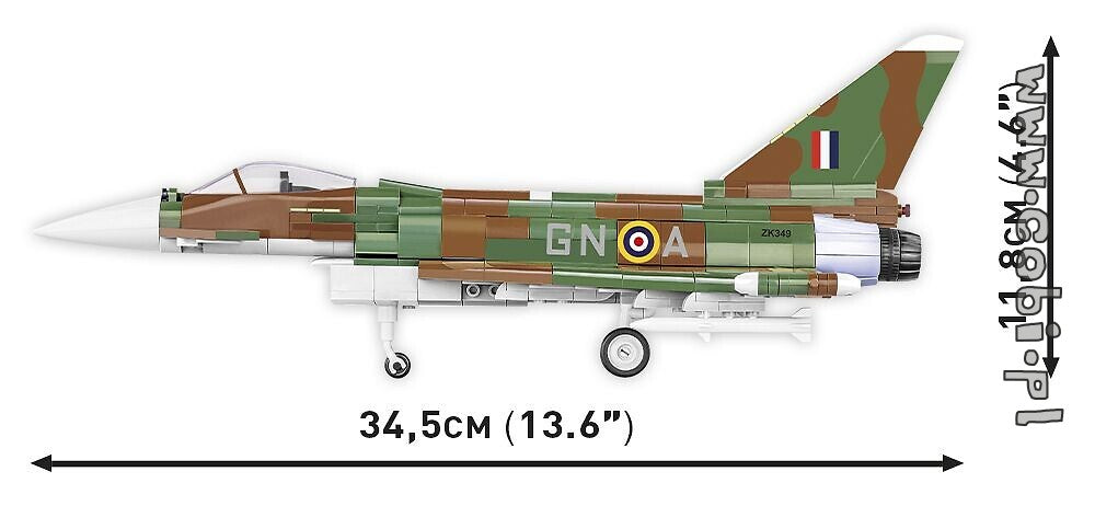 COBI-5843 Eurofighter Typhoon FGR4 "GiNA"