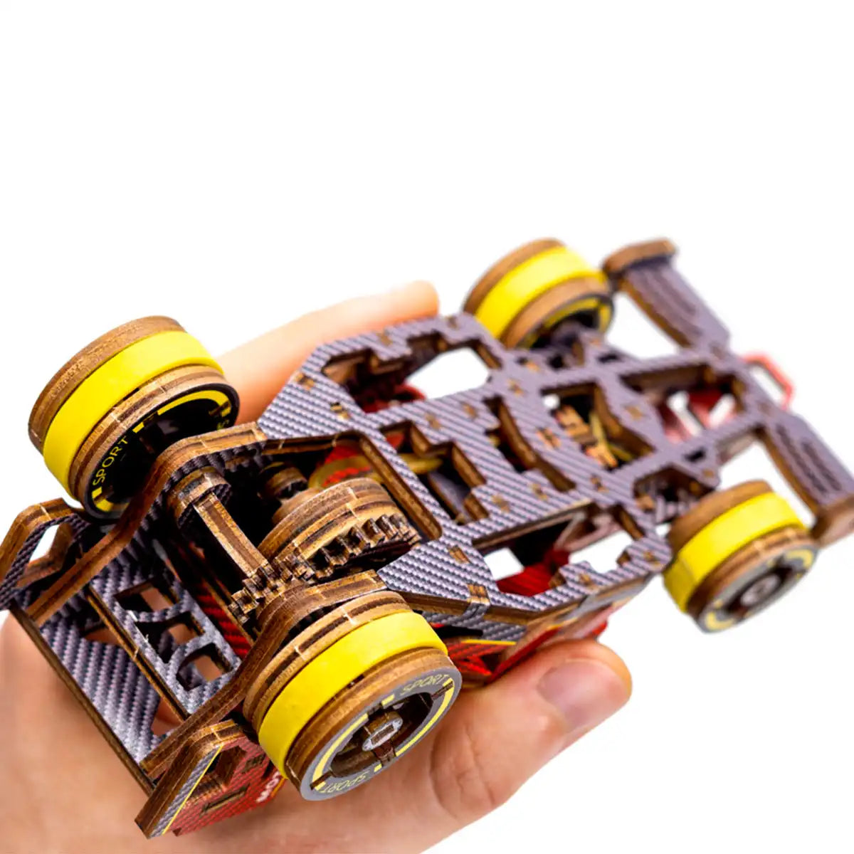Wooden City Bolid Limited Edition 3D Wooden Car Puzzle – LE003